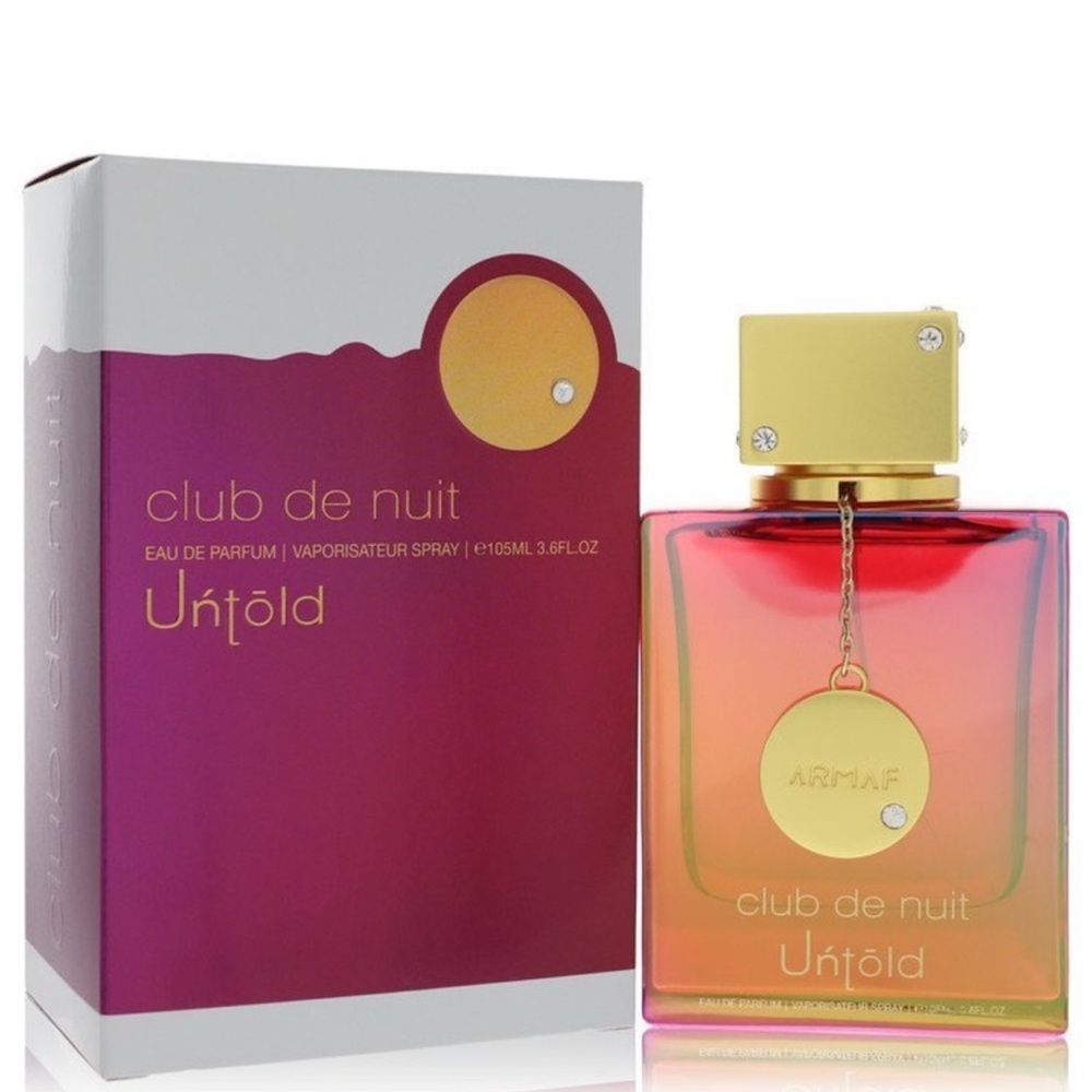 Club De Nuit Untold by Armaf Eau De Parfum Spray (Unisex) 3.6 oz